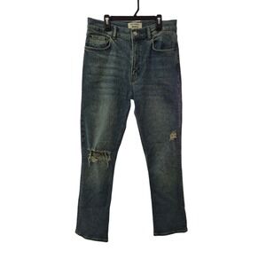 Reformation Liza Ultra High Rise Jeans Women's Size 29 Distressed‎ Straight Leg
